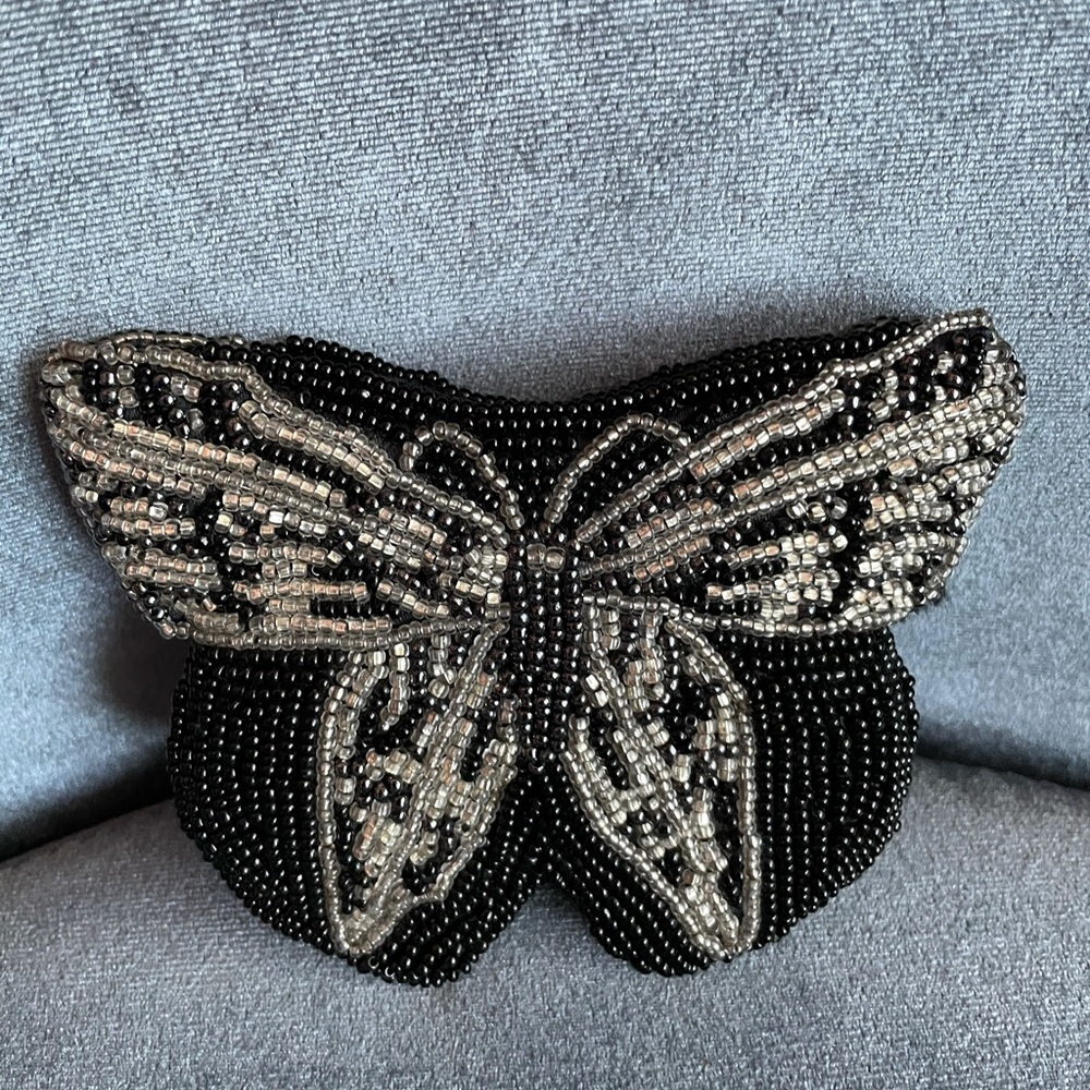 Vintage Neiman Marcus Beaded Coin Purse